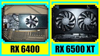 RX 6400 vs RX 6500 XT | PCIe 3.0