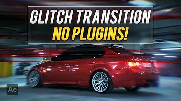 Easy Glitch Transition In After Effects (NO PLUGINS)