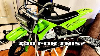 how to fix up a Razor MX350 electric dirt bike