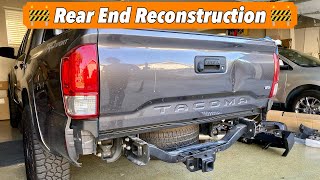 Fixing the Rear Bumper on Bryson's 3rd Gen Tacoma