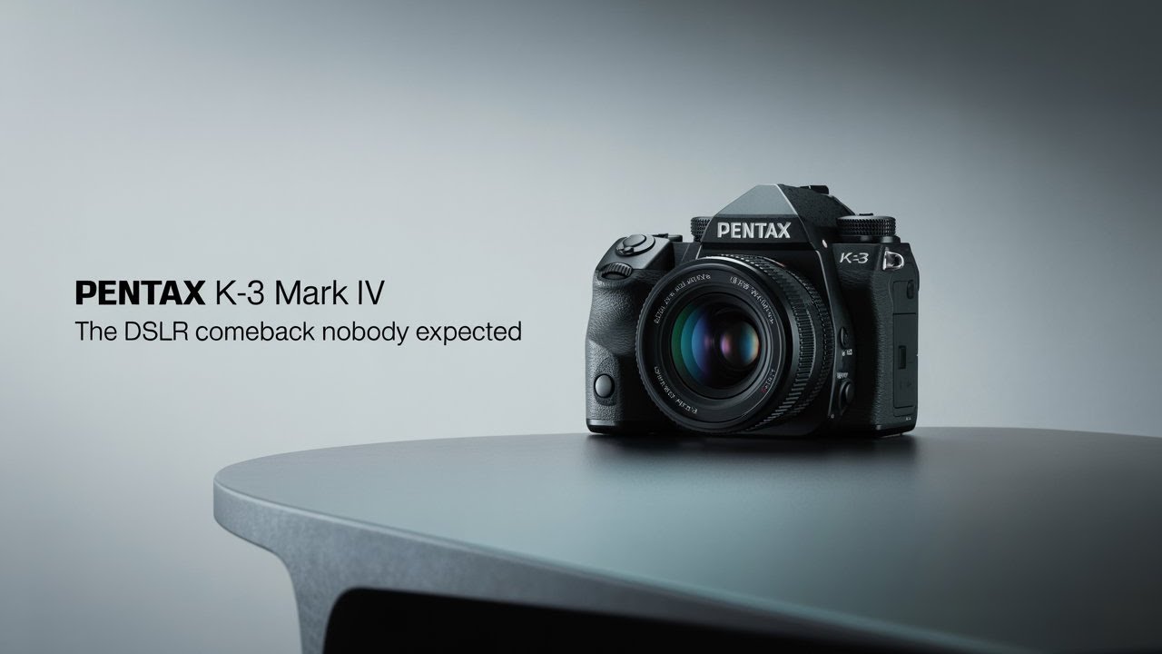 Pentax K-3 Mark IV – The DSLR Comeback Nobody Expected!