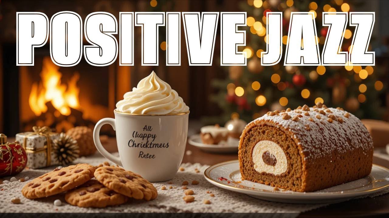 Positive Jazz Music☃️ January Bossa Nova Instrumental and Cozy Jazz Cafe Music for Good Moods.