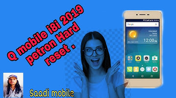 Q mobile i8i 2019 Pattern hard reset