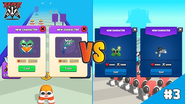 Merge Alphabet - Letter Lore VS Merge ABC : Letter Run Battle Gameplay Part 3