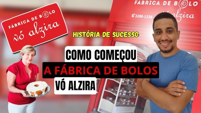 Fui conhecer: Fábrica de Bolo Vó Alzira