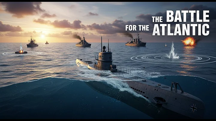 The Battle for the Atlantic: How Allies Defeated Nazi U-Boats #wwiidocumentary  #navalwarfare