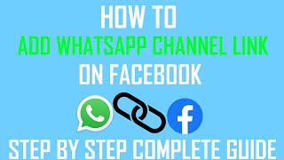 How to add whatsapp Link on Facebook Page - Full Guide