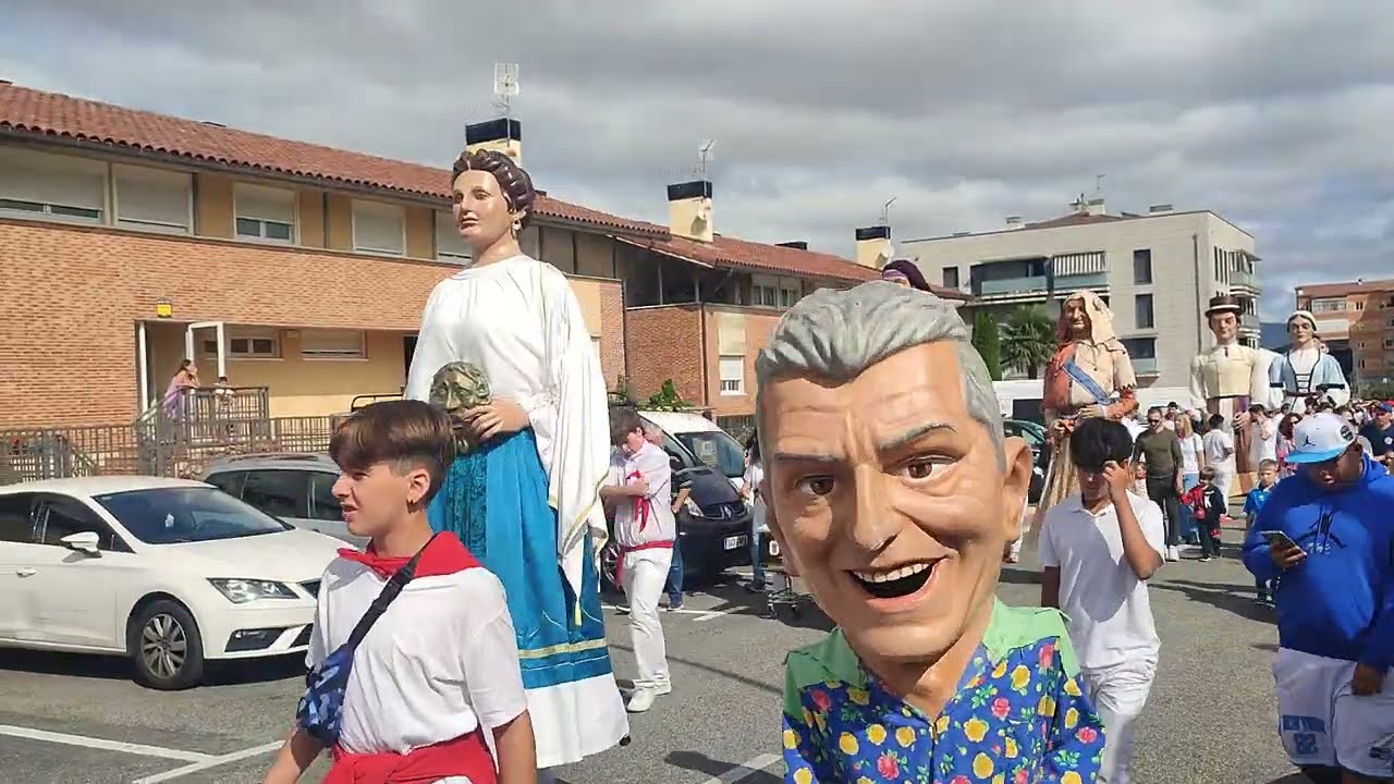 GIGANTES de  NOÁIN. Fiestas 2024