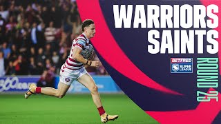 Highlights | Wigan Warriors vs St Helens, Round 25, 2022 Betfred Super League