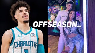 LaMelo Ball Starts His Offseason With Ana Montana..