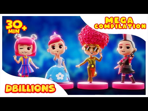 Trendy Lya-Lya | Mega Compilation | D Billions Kids Songs