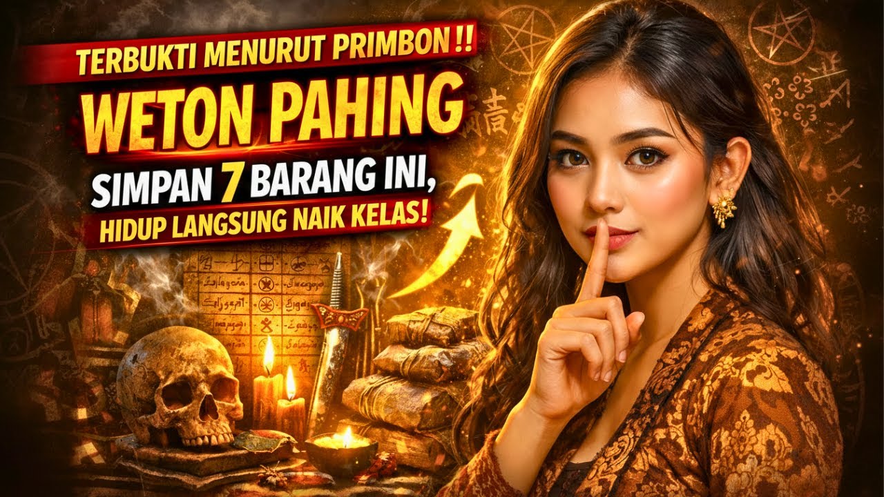 TERBUKTI MENURUT PRIMBON‼️ JIKA WETON PAHING SIMPAN 7 BARANG INI, HIDUP LANGSUNG NAIK KELAS‼️