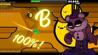 B 100%! (FIRST MEDIUM DEMON) (965 attemps!) Geomentry Dash