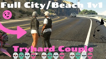 GTA 5 Online I Full 1v1 City/Beach vs My Boyfriend w/Commentary I ft. Annoying Random Noobs