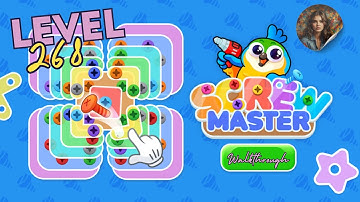 Screw Master: Nuts Jam Puzzle Level 268