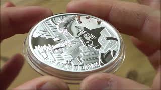 Silver Coin Review - Cyberpunk 2oz & 1 oz by the Mint of Gdansk