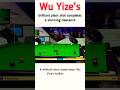 Wu Yize's brilliant plant shot #snooker2025 #maestro8ballpool #8ballpool