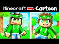 DIVENTO UN CARTONE ANIMATO su MINECRAFT!