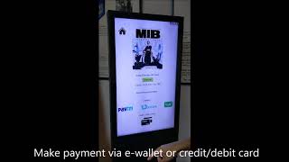 PALAS Self Service System for Cinema Ticketing