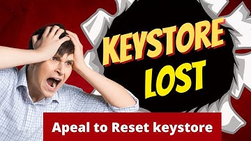 Reset Lost Keystore - Make upload certificate pem file - Lost keystore Issue Solved
