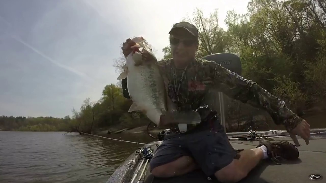 7 Pound Bass –  Flippin Bushes – Falls Lake