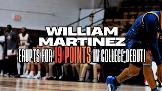 William Martinez ERUPTS in FIRST COLLEGE GAME 🤯 | Bethany College (KS) v. Oklahoma Panhandle State