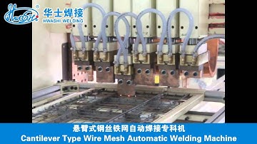 HWASHI new automatic welding wire mesh machine