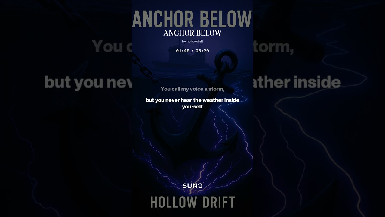 Hollow Drift – ANCHOR BELOW (Industrial Groove • Signalcore)
