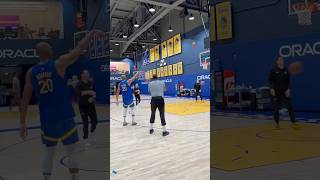 Al Horford &amp; Draymond Green trading threes #alhorford #draymondgreen #goldenstatewarriors #fyp #nba