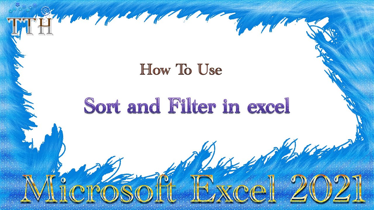Sort And Filter In Excel YouTube sort-and-filter-in-excel-youtube