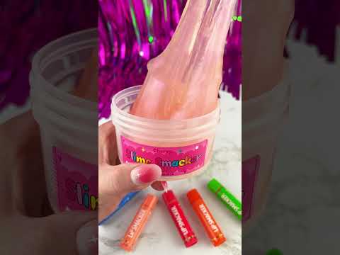 Lip SMACKER Lip Balm Slime Satisfying Video ASMR! #shorts #fidgets #asmr 💄💋