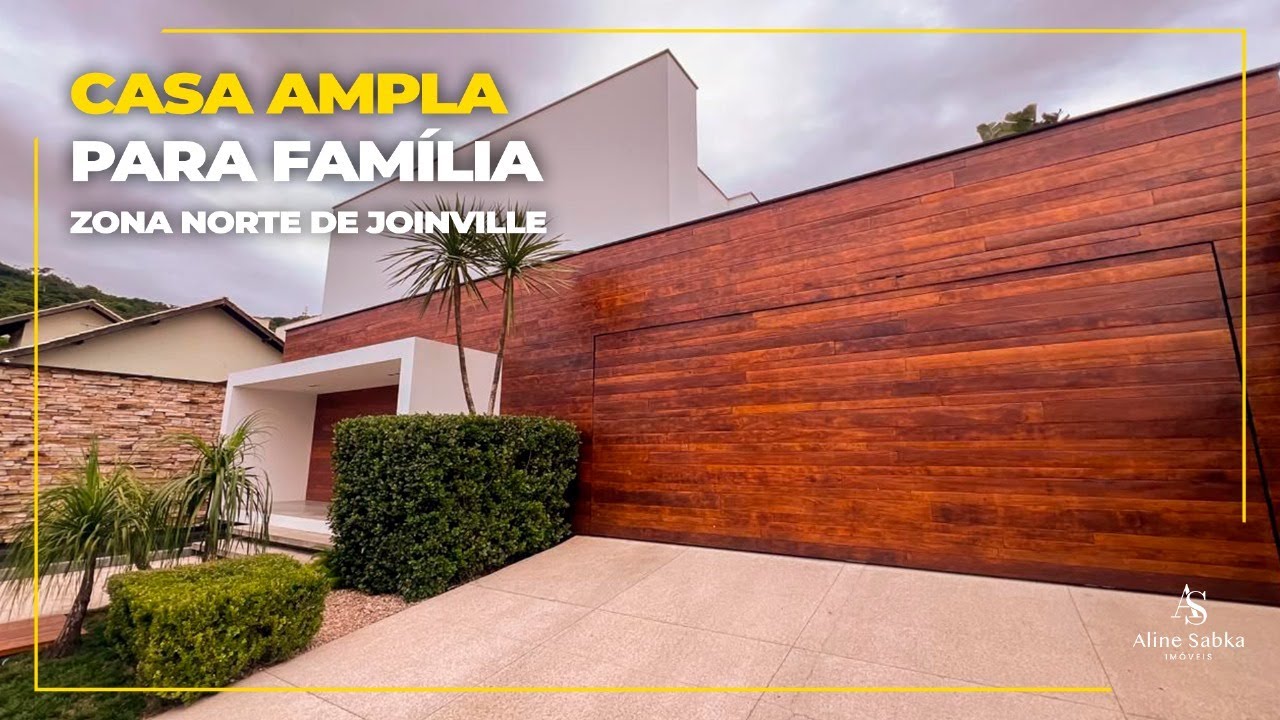 Casa Ampla Para Família - Zona Norte de Joinville | Aline Sabka Imóveis