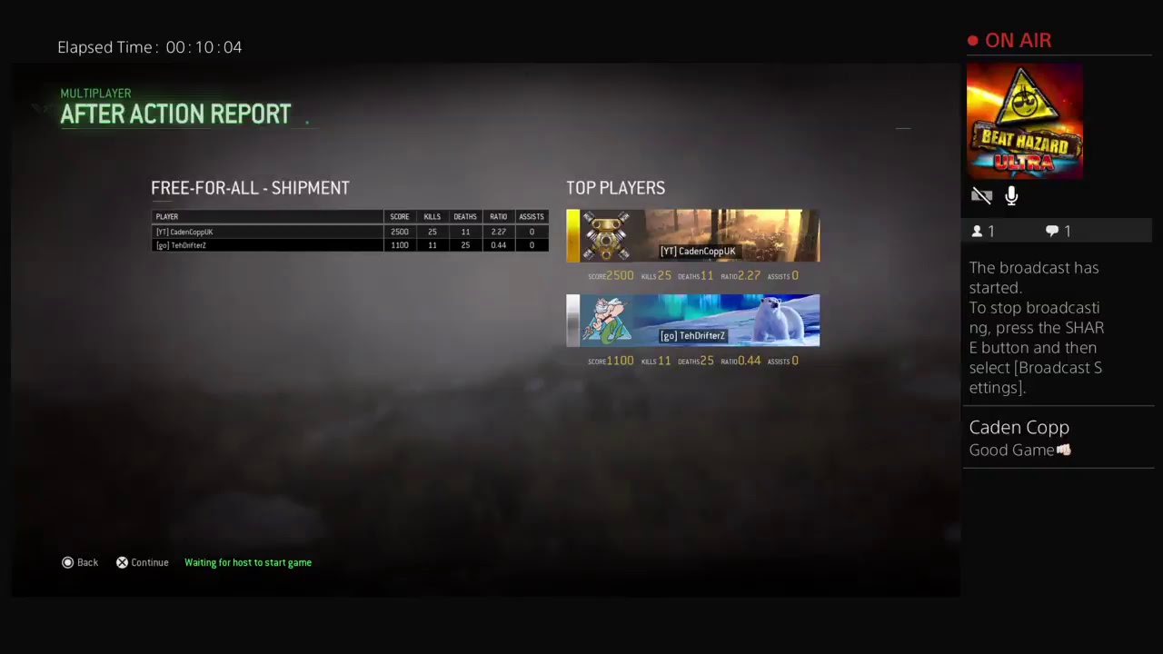 IAmCully26793 MWR 1V1 CadenCoppUK V TehDrifterz