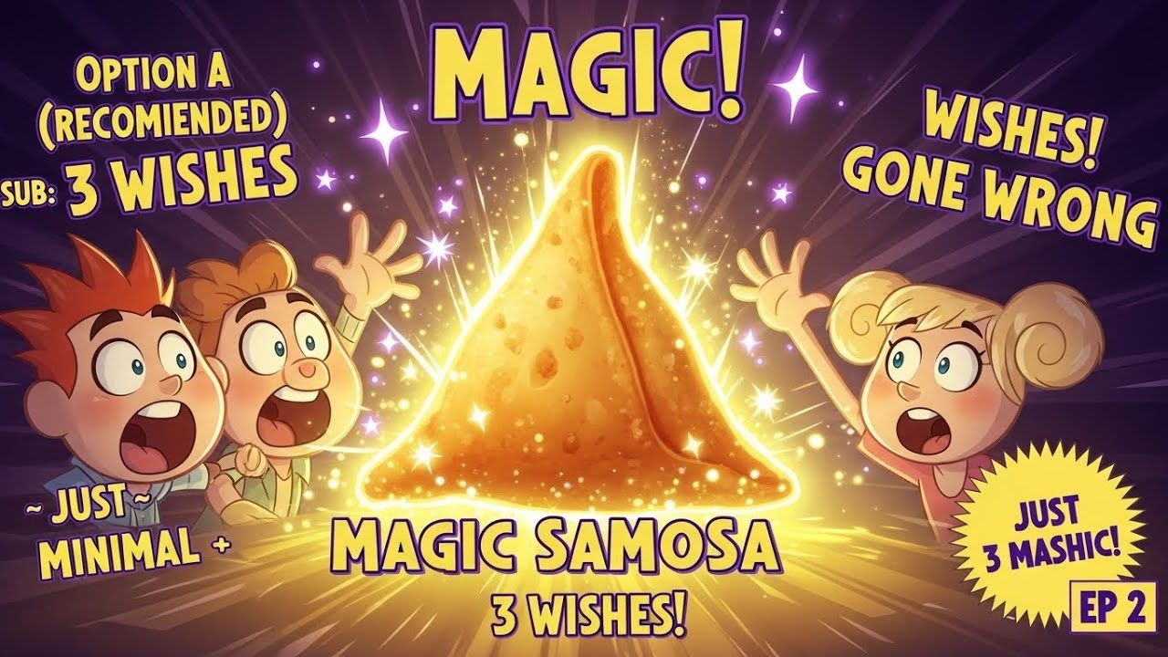 🌟 MAGIC Samosa Grants WISHES! 🥟 | Max and Bruno - YouTube
