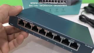 Tplink TL-SG108 8 port Gigabit Lan Desktop Switch