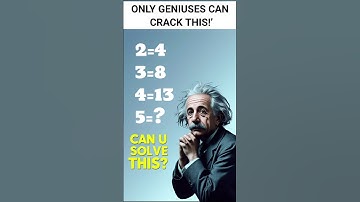 Only 1% Can Solve This Number Puzzle! #thinkquick #shotsfeed #shorts #mathematics #maths