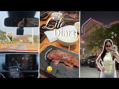 Life Diary ✿: pre-grad dinner celeb, jogging, laguna trip & family gala 💌