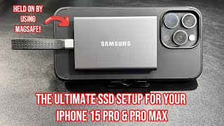 Ultimate MagSafe SSD Set Up for your NEW iPhone 15 Pro & Pro Max - USB-C