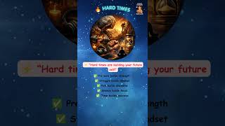⚡ Hard Times Are Building Your Future Self | Motivational Speech #shorts
