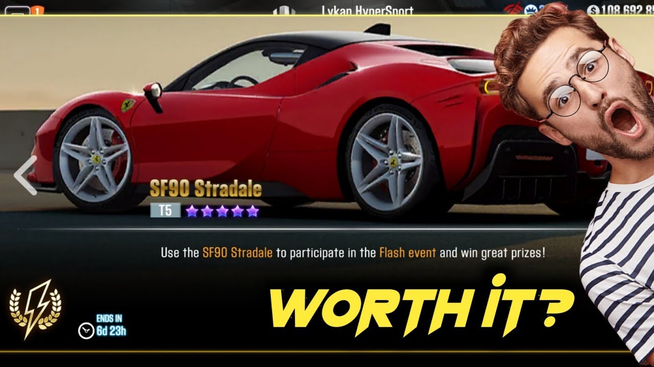 CSR Racing 2 | Flash event: SF90 Stradale | Watch this before you pay!