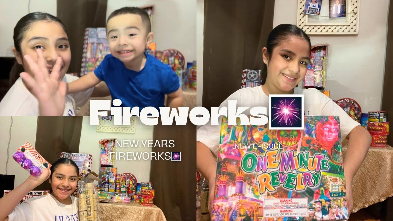 NEW YEARS EVE FIREWORKS 🎆 