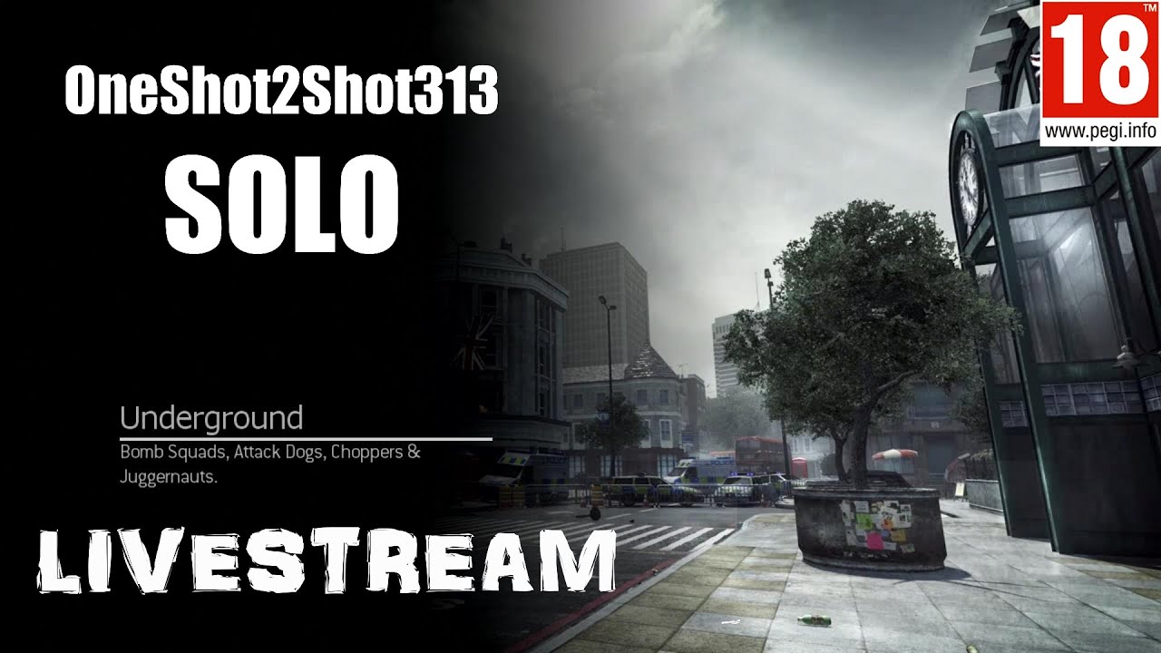 MW3 Survival Solo Underground Pt1 [18 As Specified By The Developers]