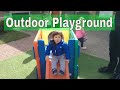 Outdoor Playground in Busy Bee nursery UK