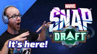 I got to DRAFT EARLY in Marvel SNAP!