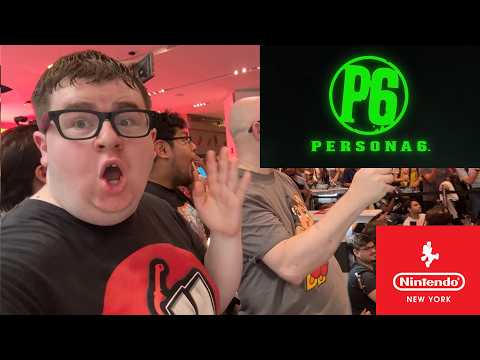 PERSONA 6 NINTENDO SWITCH 2 REVEAL NINTENDO NY REACTION!