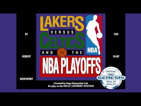 Lakers Vs Celtics and the NBA Playoffs Sega Genesis Theme