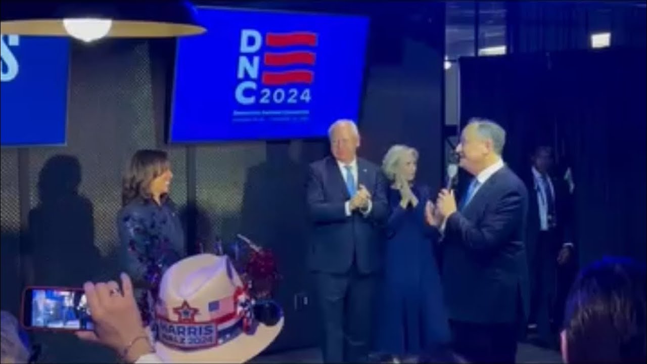 Doug Emhoff’s speech to Kamala Harris at the 2024 Democratic National Convention 