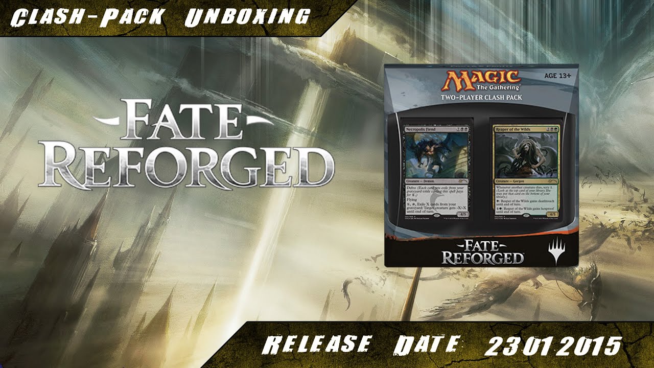 Mtg Fate Clash Pack exclusive Unboxing Macht und Profit