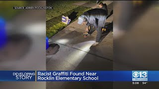 Racist Graffiti Found Near Rocklin Elementary School