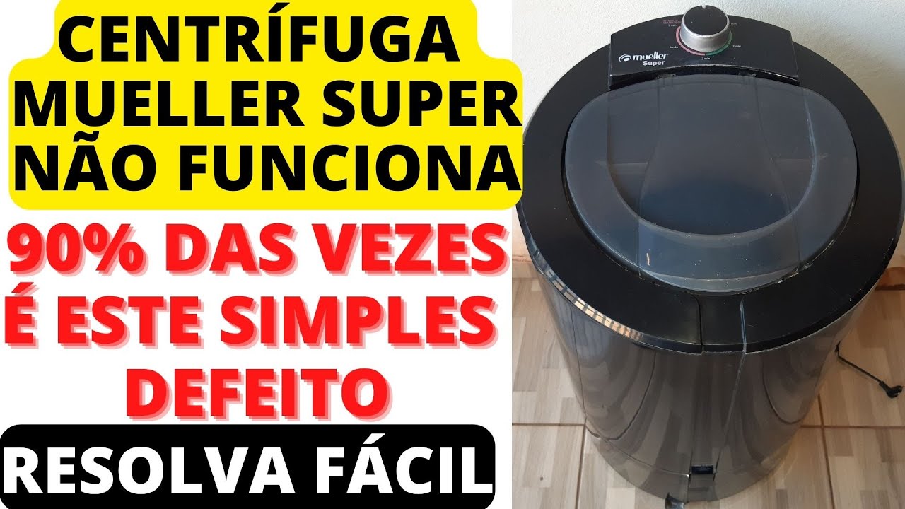 centrífuga de roupa mueller super não funciona? Praticamente em 90% das vezes o defeito é este...👆👆👆